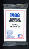 1988 Pro Card Iowa Cubs Complete Set Mark Grace 543926