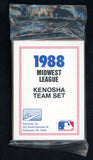 1988 Pro Card Kenosha Twins Complete Set Willie Banks 543929