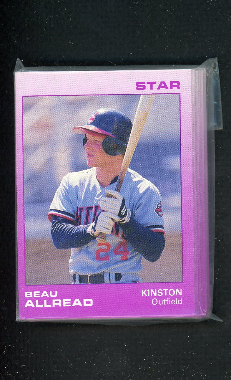 1988 Star Kinston Indians Purple Complete Set Albert Belle 543930