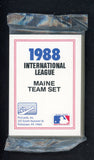 1988 Pro Card Maine Phillies Complete Set Ricky Jordan 543936