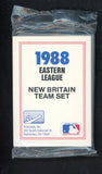 1988 Pro Card New Britain Red Sox Complete Set Curt Schilling 543940