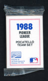 1988 Pro Card Pocatello Giants Complete Set Kevin Rogers 543949