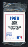 1988 Pro Card Shreveport Captains Complete Set Trevor Wilson 543960