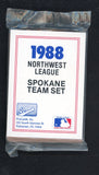 1988 Pro Card Spokane Indians Complete Set Luis Lopez 543963