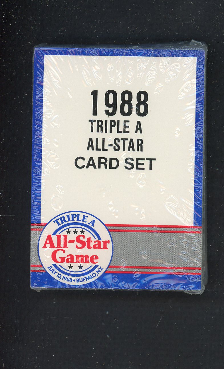 1988 Pro Card Triple A All Stars Complete Set Gregg Jefferies 543974