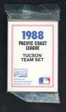 1988 Pro Card Tucson Toros Complete Set Craig Biggio 543975
