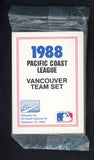 1988 Pro Card Vancouver Canadians Complete Set Carl Willis 543976