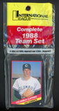 1988 CMC Columbus Clippers Complete Set Bucky Dent 543992