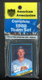 1988 CMC Omaha Royals Complete Set Jeff Montgomery 544002