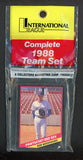 1988 CMC Pawtucket Red Sox Complete Set John Leister 544003
