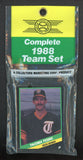 1988 CMC Tacoma Tigers Complete Set Luis Polonia 544009