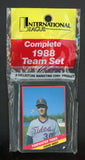 1988 CMC Tidewater Tides Complete Set Greg Jefferies 544010
