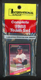1988 CMC Toledo Mud Hens Complete Set Billy Beane 544011