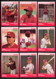 1988 Star Spartanburg Phillies Red Complete Set Jim Vatcher 544018
