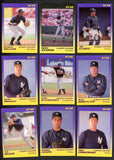 1989 Star Albany Colonie Yankees Complete Set Deion Sanders 544019