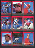 1989 Star Columbus Mud Cats Complete Set Eric Anthony 544031