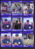 1990 Star Albany Colonie Yankees Complete Set Bernie Williams 544076