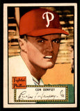 1952 Topps Baseball #044 Con Dempsey Phillies EX-MT Red 544133