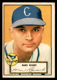 1952 Topps Baseball #050 Marv Rickert White Sox EX-MT Red 544136