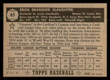 1952 Topps Baseball #065 Enos Slaughter Cardinals EX-MT Black 544146