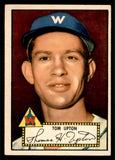 1952 Topps Baseball #071 Tom Upton Senators EX-MT Red 544151