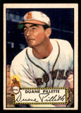 1952 Topps Baseball #082 Duane Pillette Browns EX 544158