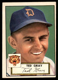1952 Topps Baseball #086 Ted Gray Tigers EX 544162