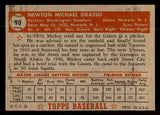 1952 Topps Baseball #090 Mickey Grasso Senators EX-MT 544165