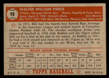 1952 Topps Baseball #098 Billy Pierce White Sox EX-MT 544173