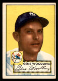 1952 Topps Baseball #099 Gene Woodling Yankees EX-MT 544174