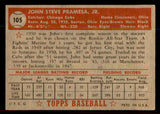 1952 Topps Baseball #105 John Pramesa Cubs EX-MT 544180