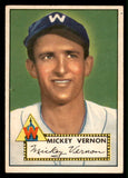 1952 Topps Baseball #106 Mickey Vernon Senators EX+/EX-MT 544181