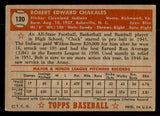1952 Topps Baseball #120 Bob Chakales Indians VG-EX 544195