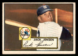1952 Topps Baseball #122 Jackie Jensen Yankees EX-MT 544197