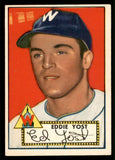 1952 Topps Baseball #123 Eddie Yost Senators EX-MT 544198