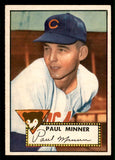 1952 Topps Baseball #127 Paul Minner Cubs EX+/EX-MT 544202