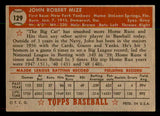 1952 Topps Baseball #129 Johnny Mize Yankees EX 544204