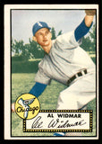 1952 Topps Baseball #133 Al Widmar White Sox EX+/EX-MT 544208