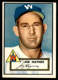 1952 Topps Baseball #145 Joe Haynes Senators EX-MT 544220