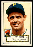 1952 Topps Baseball #150 Ted Beard Pirates VG-EX 544225