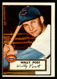 1952 Topps Baseball #151 Wally Post Reds VG-EX 544226
