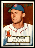 1952 Topps Baseball #152 Al Evans Red Sox EX-MT 544227
