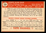 1952 Topps Baseball #154 Joe Muir Pirates VG-EX 544229
