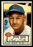 1952 Topps Baseball #156 Frank Hiller Reds EX-MT 544231