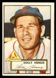 1952 Topps Baseball #196 Solly Hemus Cardinals EX-MT 544268