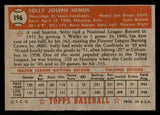 1952 Topps Baseball #196 Solly Hemus Cardinals EX-MT 544268