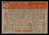 1952 Topps Baseball #213 Nippy Jones Phillies VG-EX 544285