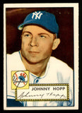 1952 Topps Baseball #214 Johnny Hopp Yankees EX+/EX-MT 544286