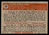 1952 Topps Baseball #222 Hoot Evers Tigers EX-MT 544293