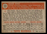1952 Topps Baseball #223 Del Ennis Phillies EX-MT 544294